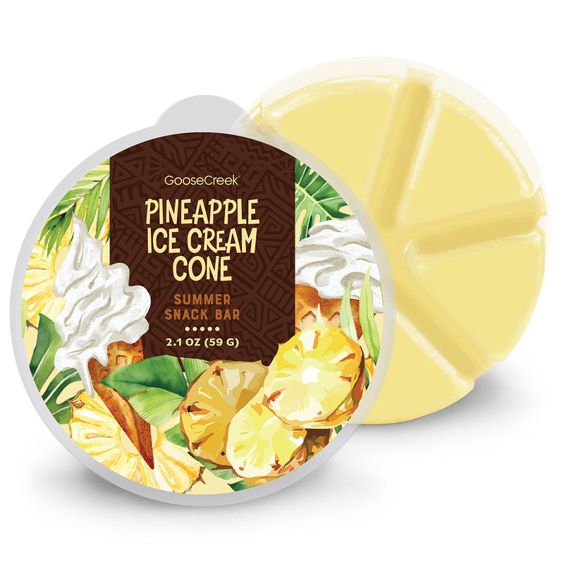 Pineapple Ice Cream Cone Wax Melt (S6ZRZ)